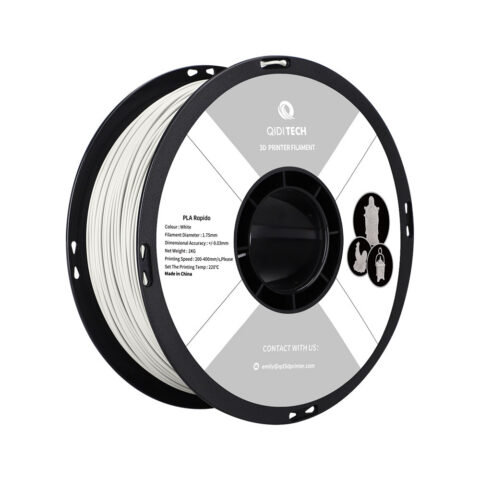 Filament QIDI PLA Rapido 1,75 mm 1 kg - Biały