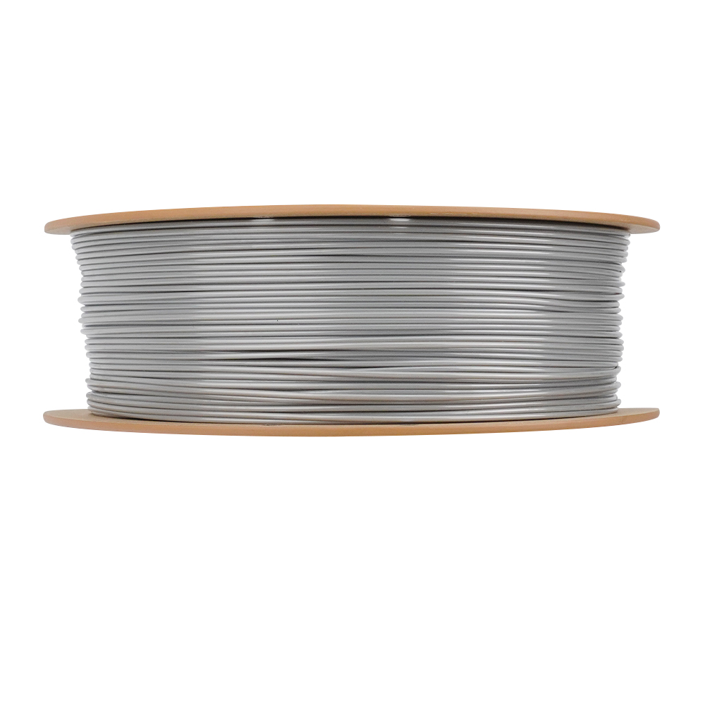 Filament eSUN PETG Basic 1,75 mm 1 kg szpula papierowa - Srebrny - obrazek 3