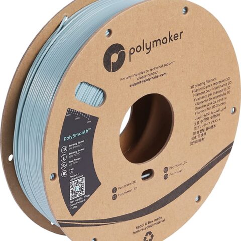Filament Polymaker PolySmooth 1,75 mm 0,75 kg - Grey (szary)