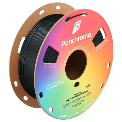Filament Polymaker Panchroma Matte PLA 1,75 mm 1 kg - Charcoal Black (czarny)