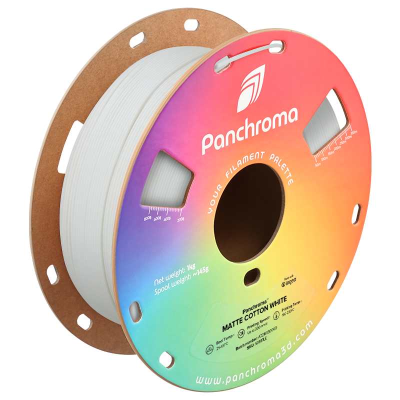 Filament Polymaker Panchroma Matte PLA 1,75 mm 1 kg - Cotton White (biały)