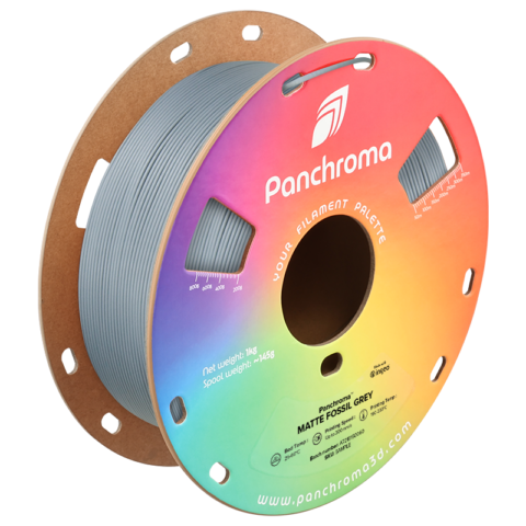 Filament Polymaker Panchroma Matte PLA 1,75 mm 1 kg - Fossil Grey (szary)
