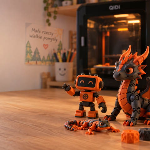 Drukarka 3D dla dziecka pod choinkę: jak wybrać i czego nie kupować